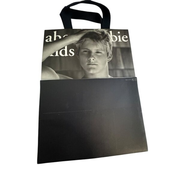 Abercrombie Kids Shopping Bag Vintage Y2K photographed by Bruce Weber lot of 2 - Picture 5 of 6